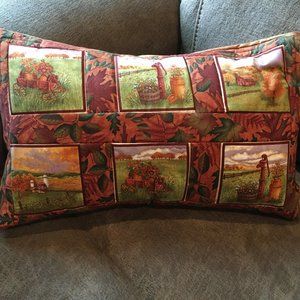 September Fall Scene Windows Pillow